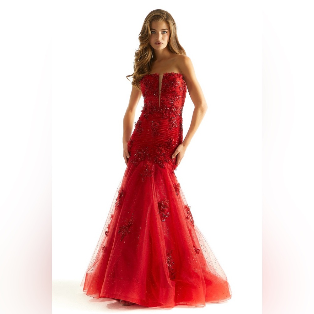 Red Morilee Maxi/prom dress